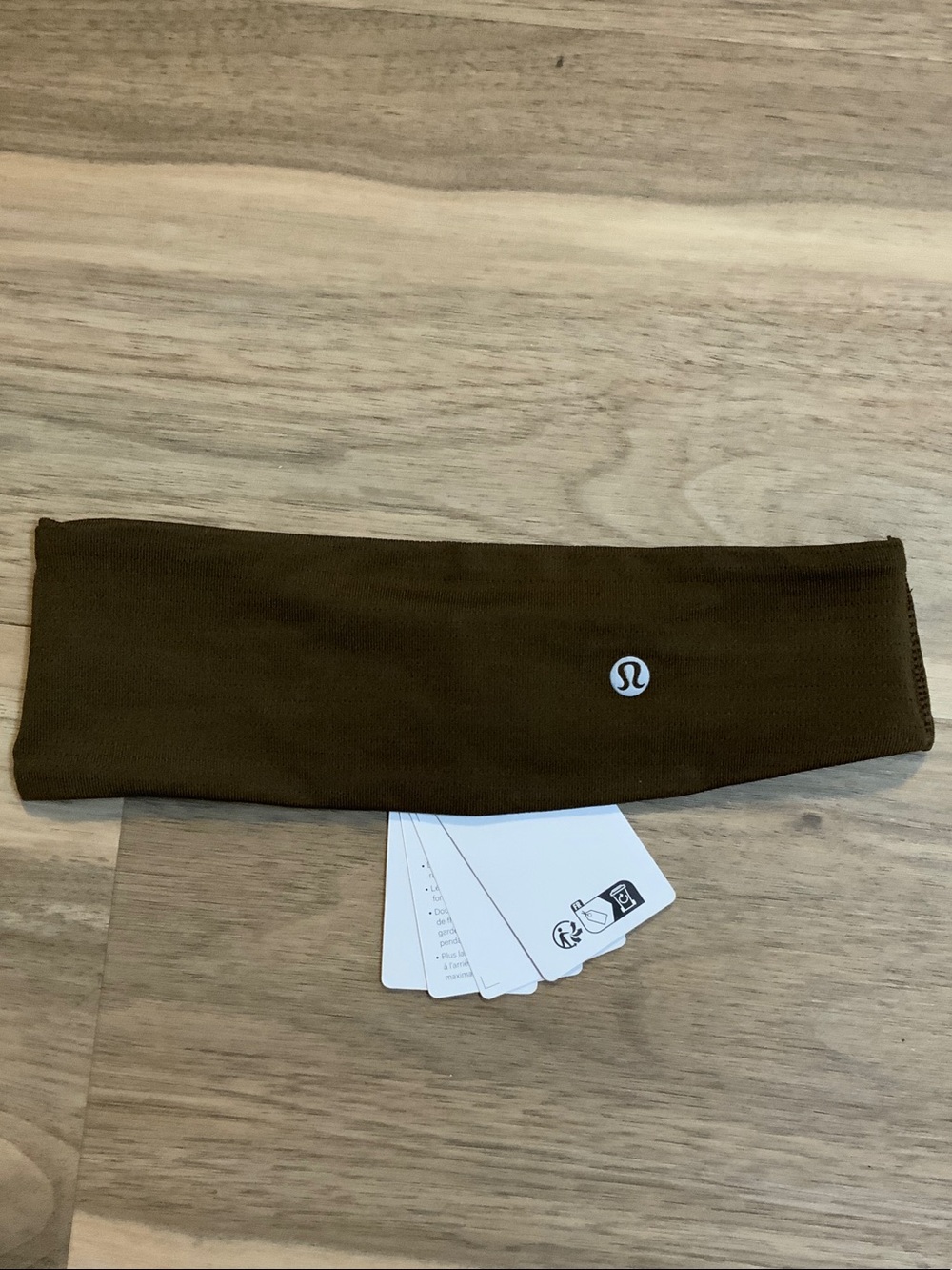 lululemon athletica License To Train Wide Headband in Walnut Crunch
